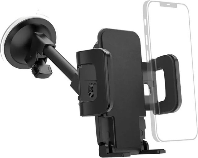 Hama Auto-Handyhalterung Compact mit Saugnapf, 360 Grad drehbar, Universal, Schwarz - Bild 1