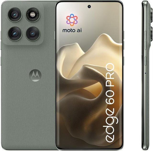 Motorola edge 60 Pro Smartphone PANTONE Shadow 8GB RAM 256GB Speicher Android 6.67 Zoll - Bild 1