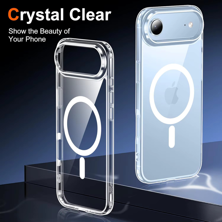Transparente magnetische TPU-Handyhülle mit stoßfestem Schutz für dein Apple iPhone Air - Bild 4