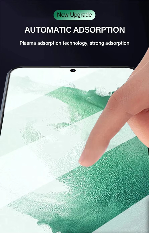 2er-Set gehärtetes Glas Displayschutz für Samsung Galaxy S24 Ultra S23 S22 S21 S20 Plus, transparent, kompatibel mit Fingerabdrucksensor - Bild 6
