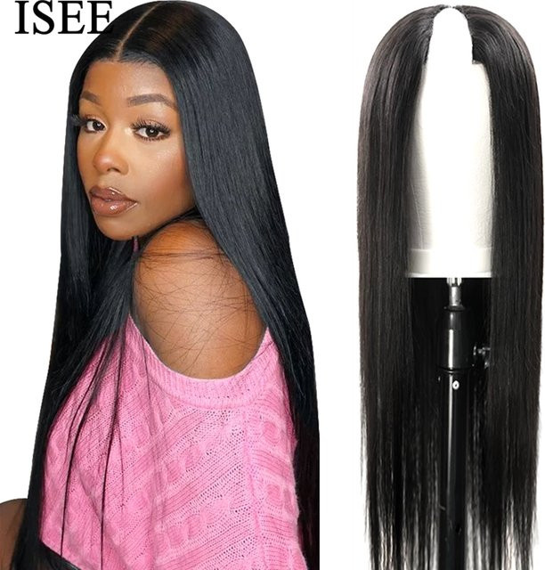 Isee Haarperücke, glattes menschliches Haar, Damen - Bild 1