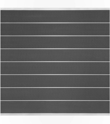Mr. GARDENER Steckzaunsystem Donatus aus WPC und Aluminium in Schwarz, Höhe: 180 cm, Breite: 180 cm - Bild 1