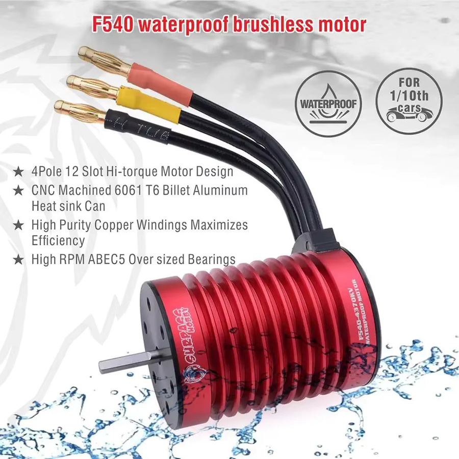 SURPASS HOBBY Wasserdichtes Combo-Set F540, Bürstenloser Motor mit 45A ESC - Bild 4