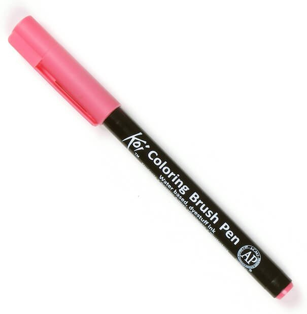 Sakura Koi Coloring Brush Pen in Salmon Pink - Bild 1