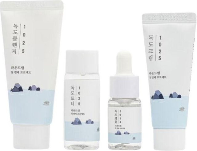 Round Lab 1025 Dokdo Hautpflege-Set, Gesicht, Empfindliche Haut, Unisex - Bild 1