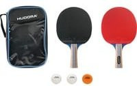Hudora Tischtennisset Match in Weiß und Orange - Bild 1