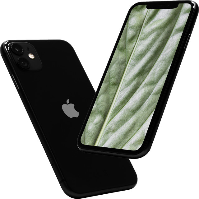 Apple iPhone 11 Refurbished Smartphone 128GB Black - Bild 1