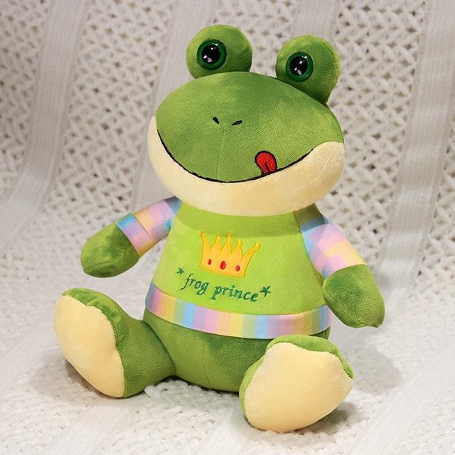 Yiran Health & Beauty Kawaii Musikalische Frosch Plüschtier, Grün - Bild 1