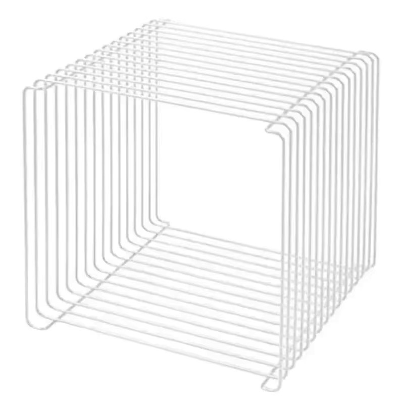 Rechteckiger Beistelltisch aus Metall für Wohnzimmer und Schlafzimmer mit Nesting-Funktion - Bild 2