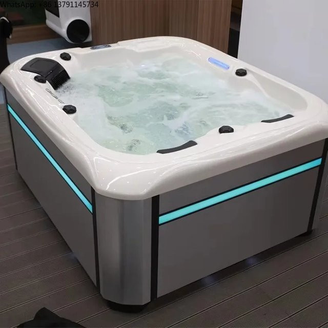 Whirlpool 8891B Outdoor-Schwimmbecken mit Jet-Massage für 3 Personen - Bild 1