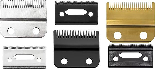 TRAH 2-Loch-Stagger-Zahn-Ersatzklingen-Set, kompatibel mit Wahl 5 Star Series Magic Clipper - Bild 1