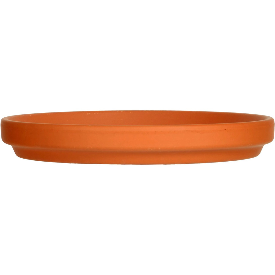 Imprägnierter Untersetzer XL aus Terrakotta in Natur Orange Durchmesser: 11 cm - Bild 2