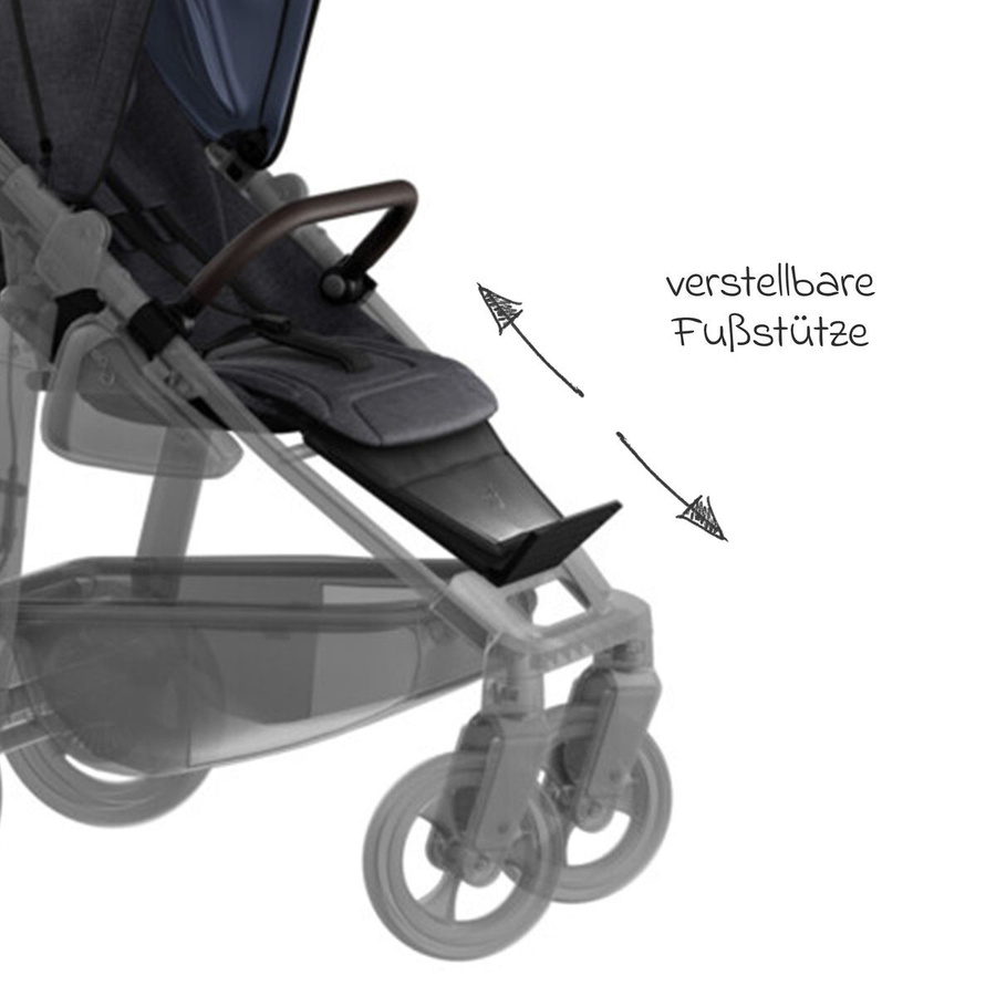 TFK Sport-Einheit XXL Sportsitz für Mono 3/4 & Pro in Premium Grau/Schwarz - Bild 6