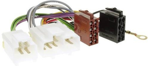 ACV 1210-02 ISO Radioadapterkabel passend für Nissan in Multicolour - Bild 1