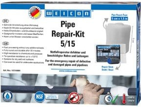 Weicon Pipe Repair-Kit Reparaturband aus Polyurethan in Weiß - Bild 1