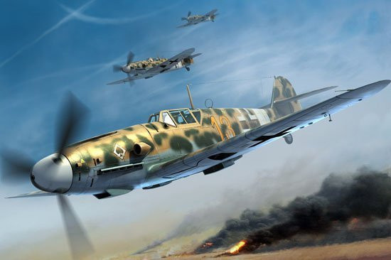 Trumpeter Messerschmitt Bf 109 G-2/Trop, Modellbau, 1:32 - Bild 1
