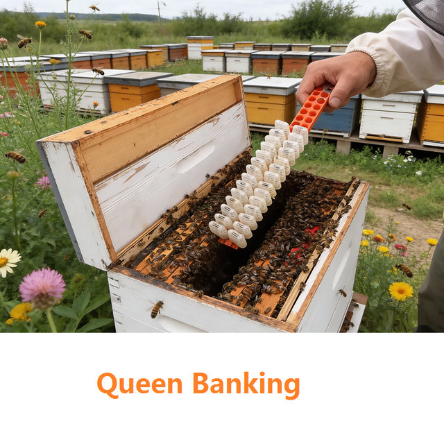 GREENVIVE Queen Banking JZBZ Versandkäfig für Bienenköniginnen, Transportbox und Isolator für die Imkerei - Bild 1