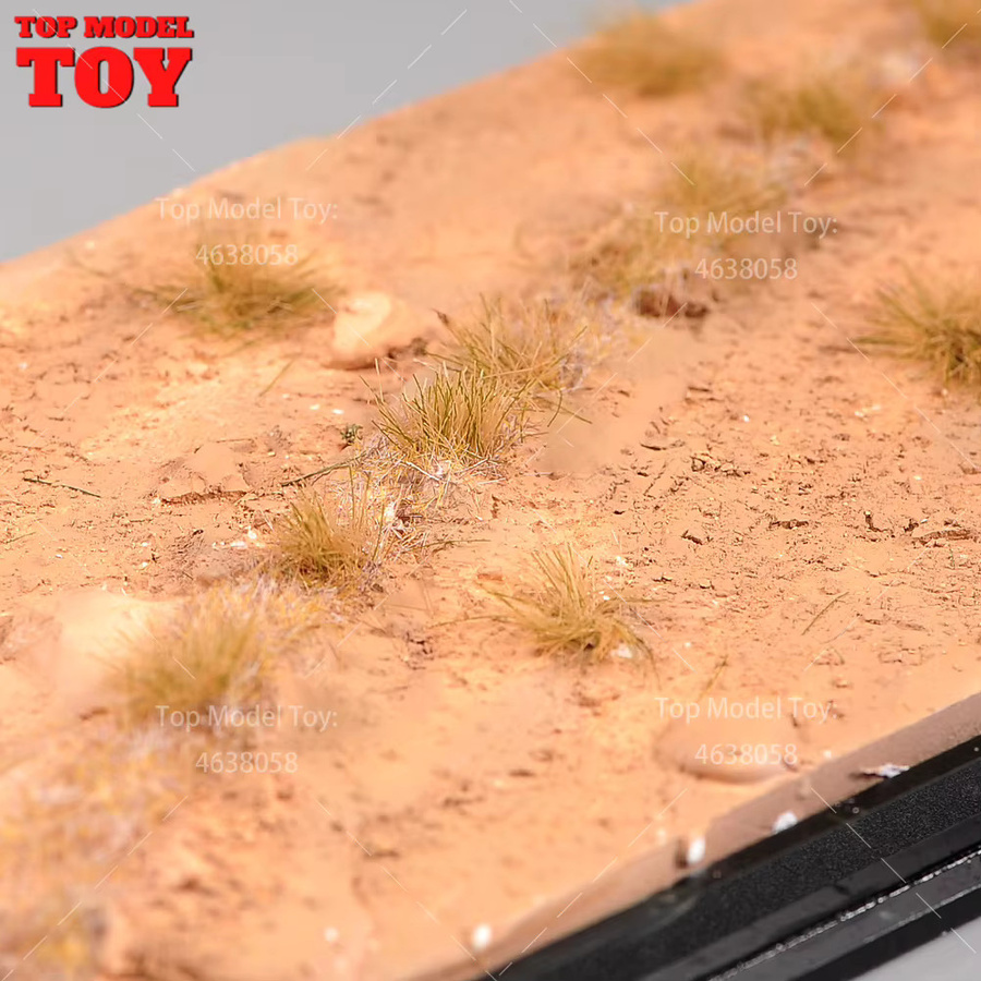 MAK Renn Wildnis Grünland Szene Plattform mit Glass, Diorama Modell, 20x10cm - Bild 3