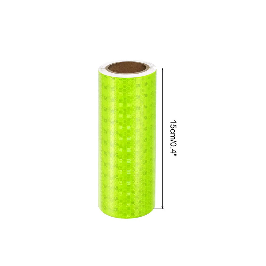 Selbstklebendes reflektierendes Warnband Satop Cinta in Weiß, Rot, Gelb oder Orange, wasserdicht und fluoreszierend, Breite: 15,24 cm, Länge: 4,88 m - Bild 1