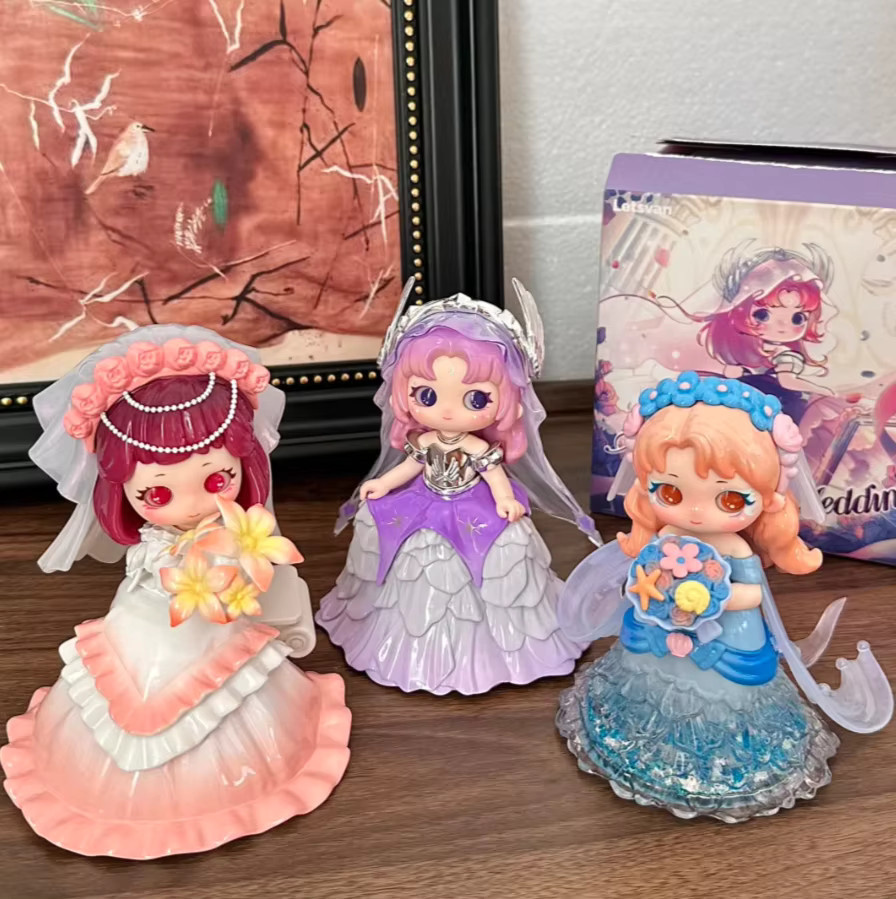 ZIYULI My Own Wedding Series Blind Box, Kawaii Puppe Figur, Einzelfigur - Bild 2