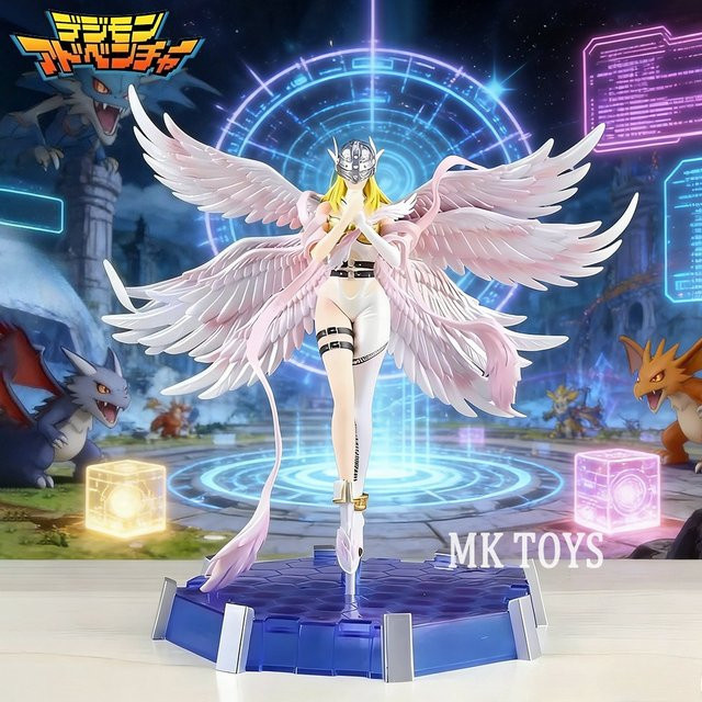 Bandai Digimon Adventure Angewomon, Actionfigur, 26cm, Kunststoff - Bild 1