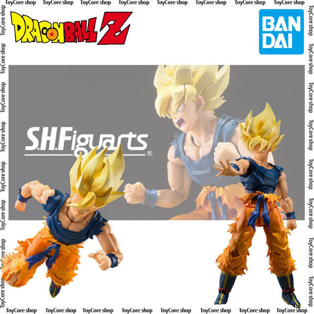 Bandai Dragon Ball S.H.Figuarts Der Wütende Krieger Son Goku Super Saiyajin, Actionfigur - Bild 1
