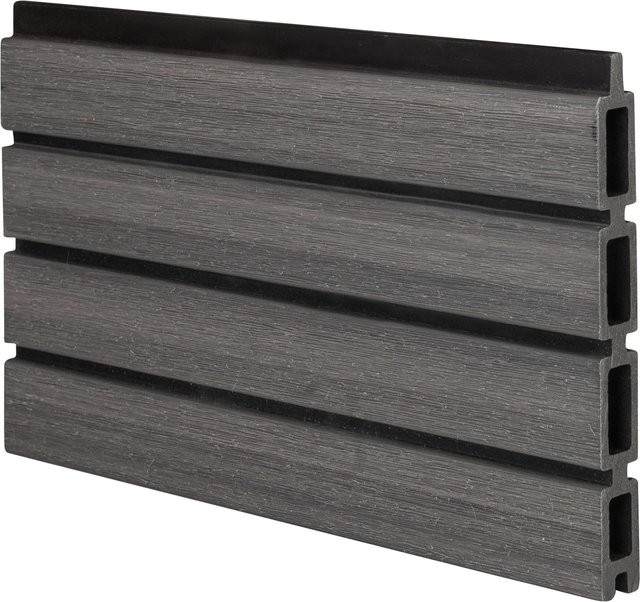 GartenLand WPC Zaun Set Shadowline in Amethystgrau, Höhe: 200 cm - Bild 1