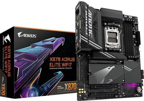 Gigabyte X870 A ELITE WIFI7 ATX Mainboard Sockel AM5 DDR5 Schwarz - Bild 1