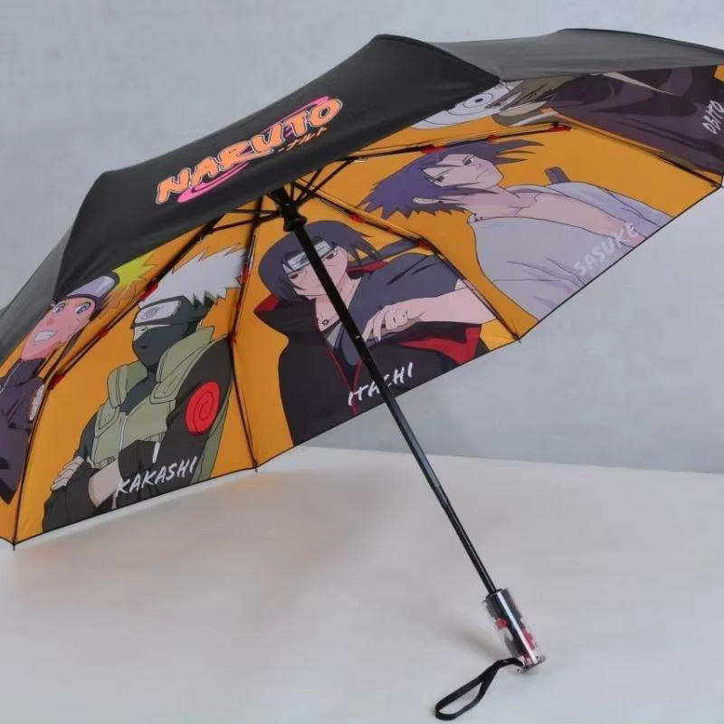 Bandai Naruto Akatsuki Regenschirm, Automatisches Öffnen Schließen - Bild 1