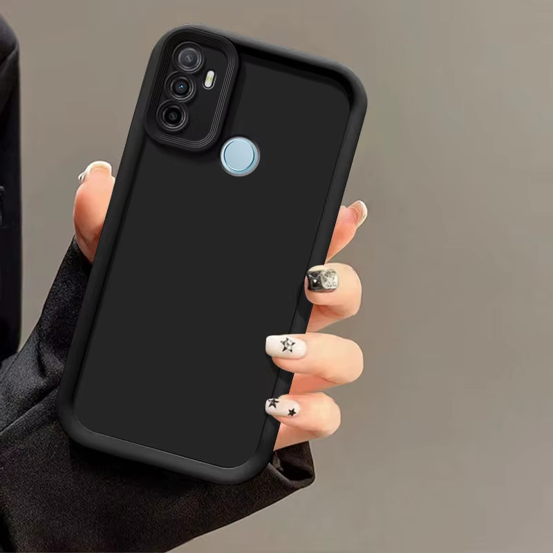 Schutzhülle für Tecno Spark 7 und Tecno Spark 7t in Schwarz mit Kameraschutz und Anti-Tropfen-Funktion - Bild 3