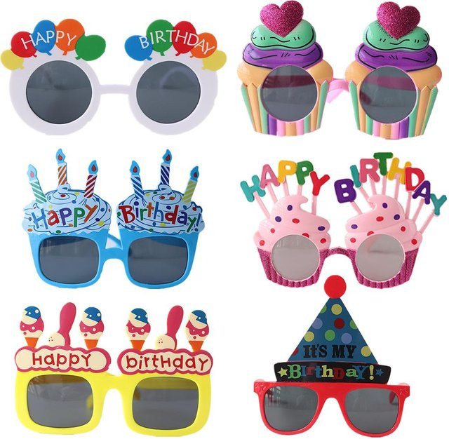 Lustige Sonnenbrillen, Unisex, Vollrand, Round, Plastic, Grey, Multicolour - Bild 1