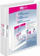 Veloflex VELODUR Präsentationsringbuch DIN A4 mit 4-Ring-Mechanik, weiß - Bild 1