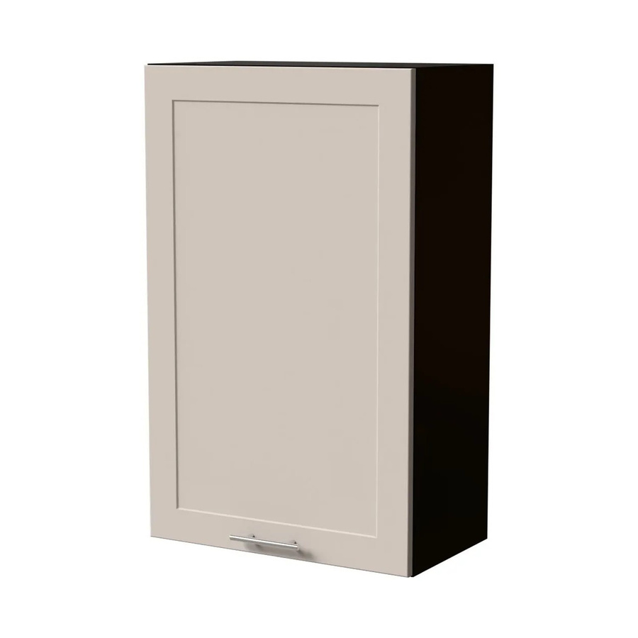 Feldmann-Wohnen Hängeschrank Oslo W4/60/60 Schwarz und Kaschmir Matt B/T/H: 60 x 32,5 x 96 cm - Bild 2
