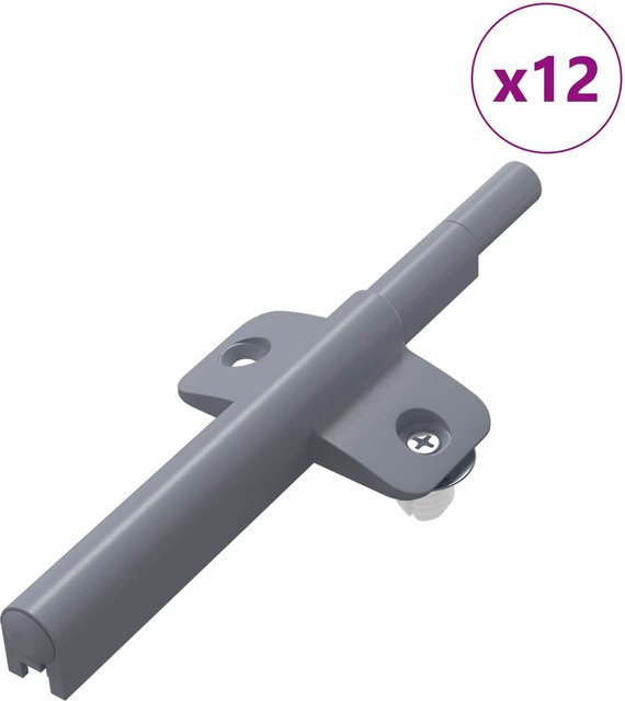 Yiwydaa Soft-Close Dämpfer, 12 Stück, Grau, B/T/H: 12,5 x 4,7 x 1,5 cm - Bild 1