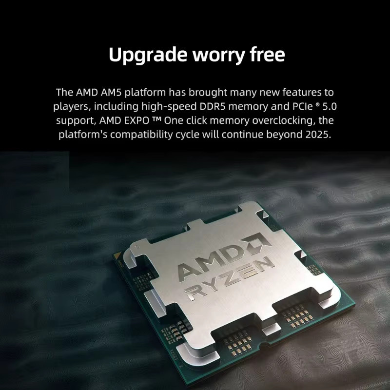 AMD Ryzen 5 7500F Prozessor mit 6 Kernen und 12 Threads, Sockel AM5, DDR5, 3,7 GHz - Bild 5