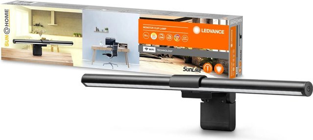 LEDVANCE Smart+ Sun@Home LED Monitor-Bildschirmleuchte, dimmbar, Schwarz - Bild 1