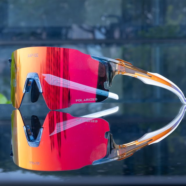 KAPVOE Sportsonnenbrille, polarisiert, Unisex, Kunststoff - Bild 1