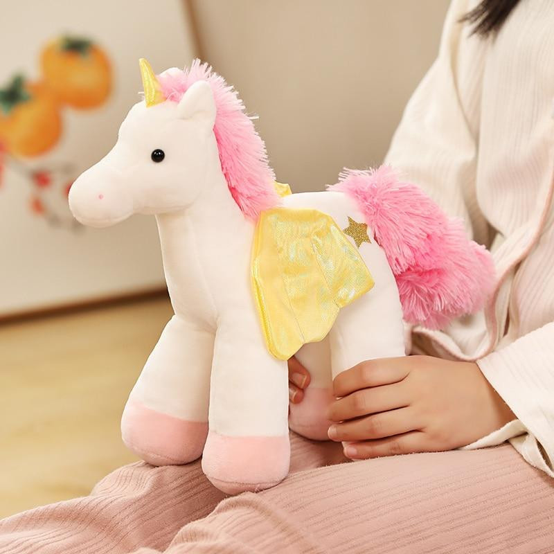 Binchi Keji Travel Einhorn, Plüsch Puppe, bunt, 30 cm, ab 12 Jahren - Bild 1