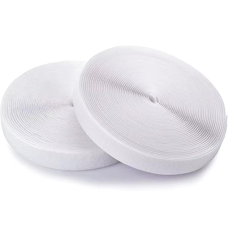 Aufnähbares Klettband aus Nylon in Weiß, 1 Meter Länge, Breite: 20-50 mm - Bild 5