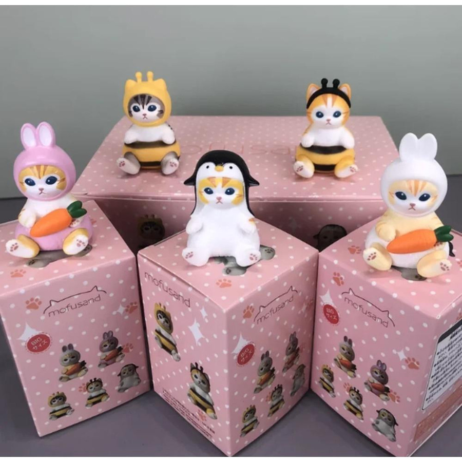 Mofusand Katzen in Tierkostümen Überraschungsbox Actionfigur 14+y - Bild 3