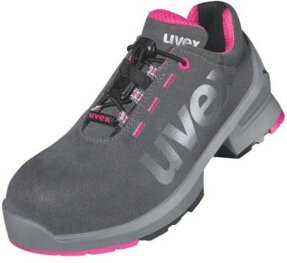 Uvex Halbschuhe Ladies S2 grau pink Größe 39 Weite 10 - Bild 1