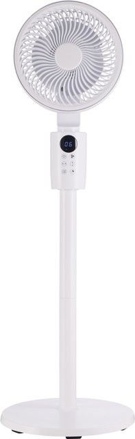 TRONIC Standventilator in Weiß mit Fernbedienung, Oszillation und Timer - Bild 1