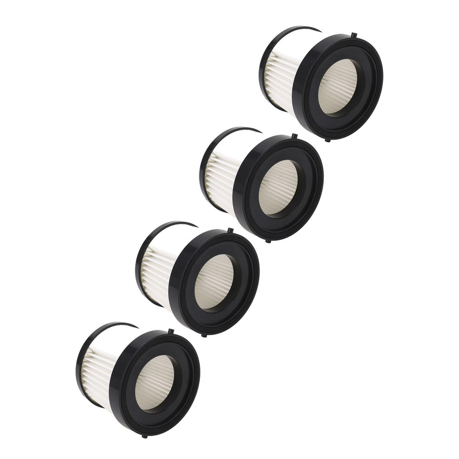 4 Stück Staubsaugerfilter aus Vliesstoff und Kunststoff von OutsideWorld in Weiß als Ersatz für 49 90 1900 0882 20 49 90 - Bild 2