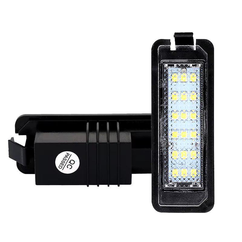 2er-Set LED Kennzeichenbeleuchtung in Weiß für VW Polo (6N2, 9N, 6R) von 2000 bis 2014, Canbus-fehlerfrei - Bild 5