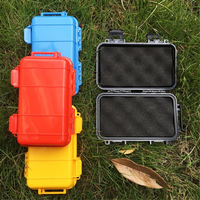 Halojaju Wasserdichte Outdoor-Aufbewahrungsbox in Blau für Überlebensausrüstung und Reiseutensilien - Bild 1