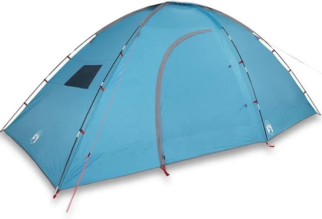 Furnicato Clipzelt Campingzelt Blau H x B x T: 182 x 487 x 305 cm - Bild 1