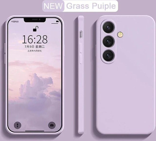 Flüssigsilikon Handyhülle für Samsung Galaxy S21 S22 S23 S24 S25 Ultra Plus FE in Mehrfarbig - Bild 1