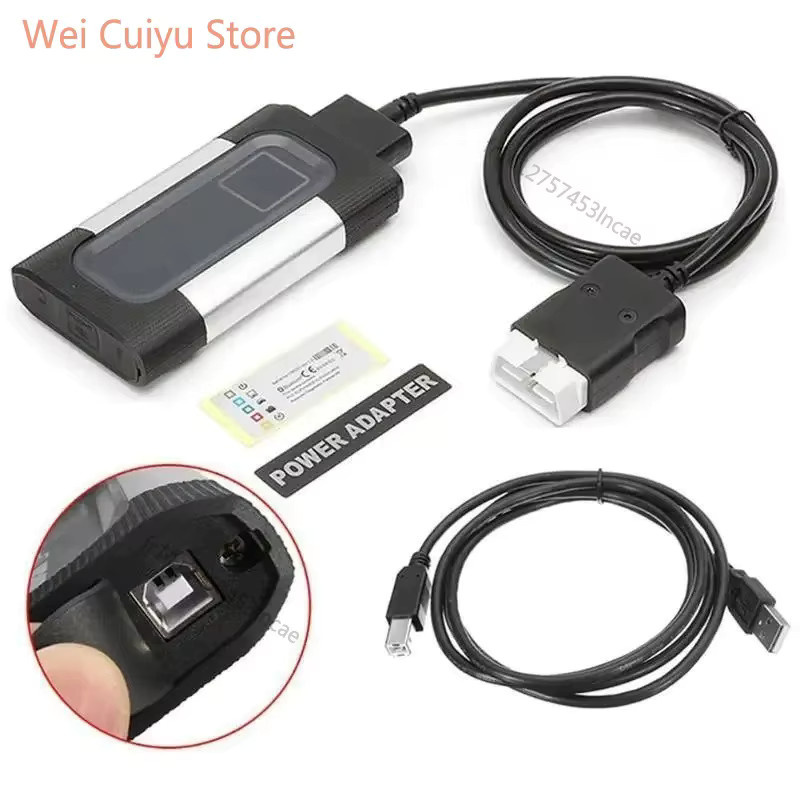 Autocom CDP Pro DS150E VCI Professioneller Auto- und LKW-Diagnosescanner mit USB und Bluetooth in Schwarz - Bild 2