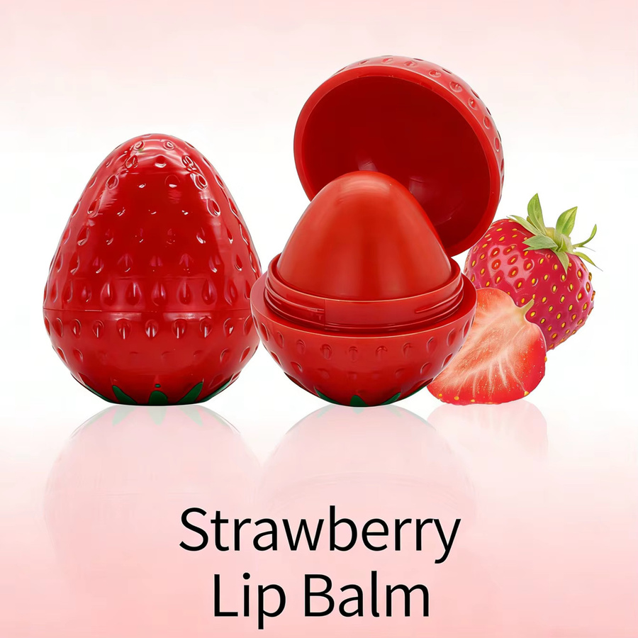 YOCITY Lippenbalsam Erdbeer, glänzend, Unisex - Bild 2