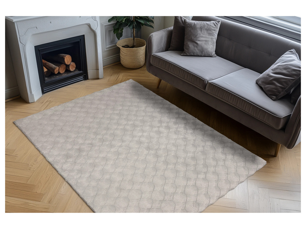 OBSESSION My Diamond Cut 800 Teppich, Rechteckig, Grau, B: 230 cm, T: 160 cm - Bild 2